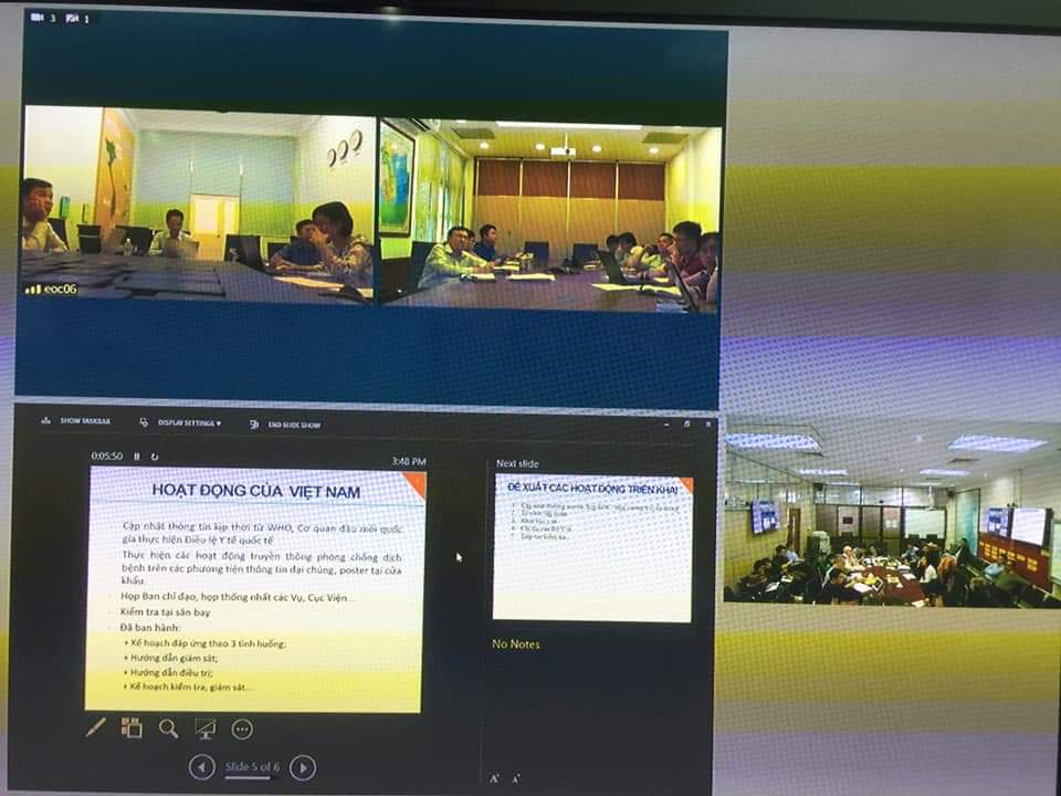 Kịp thời nâng mức đáp ứng theo tình huống 2 (xuất hiện các trường hợp bệnh xâm nhập vào Việt Nam).