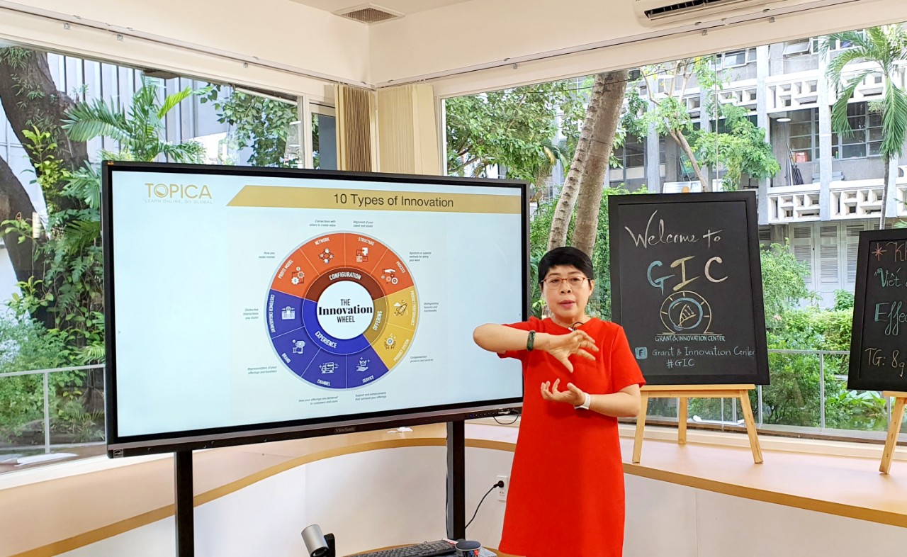 TS. Đặng Mỹ Châu chia sẻ về hệ sinh thái khởi nghiệp